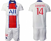 2020-21 Paris Saint-Germain 14 jUAN BERNAT Away Soccer Jersey,baseball caps,new era cap wholesale,wholesale hats